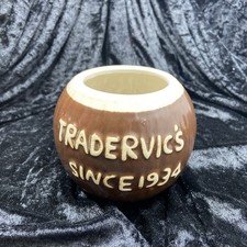 Vintage Trader Vics Since 1934 Aloha Coconut Tiki Mug New Old Stock picture