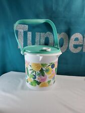 Tupperware Round Bucket Jug Container 5L / 1.3gal Fruits & Citrus Sale jug picture