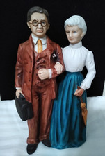 Rare 1973 Avon's Figurine Mr.&Mrs. D.M.McConnell, Avon's  Founders, Mint picture
