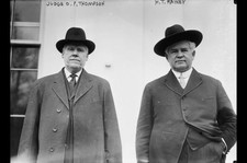 Photo:Jacksonville Illinois Judge O.P. Thompson H.T. Rainey 1910s Portrait picture