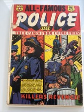 All-Famous Police Cases #8 (1952, Star) L.B. Cole Cover picture