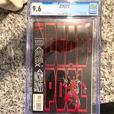 Marvel Deadpool #1 CGC 9.6 1993 The Circle Chase Embossed Cover picture
