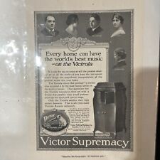 1918 Victor Supremacy Vtg Magazine Print Ad picture