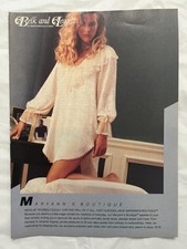 1980s Belk and Leggett Vintage Original Magazine Print Ad - Lingerie - Nightwear picture