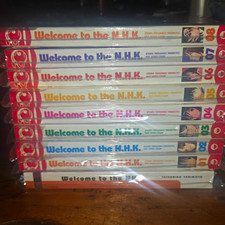 Welcome to the N.H.K. Manga Lot Vol 1-8 English Trade Paperback Graphic Novels picture