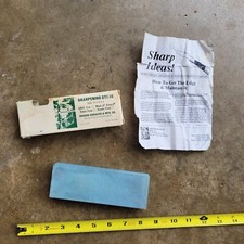 The Oregon Stone  Sharpening Stone with Box and Instructions picture