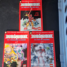 BIONICLE Graphic Novel Lot #1-3 Trade Paperback Please Read Description picture
