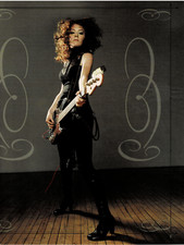 Melissa Auf Der Maur of HOLE TINKER - Music Print Ad Photo - 2004 picture