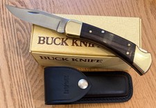 VINTAGE 1981-86 BUCK 110 KNIFE NEVER USED IN BOX N16A picture