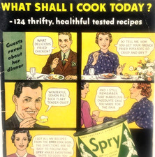 1940s Spry Shortening Advertising Cookbook 124 Recipes What Shall I Cook Today? picture