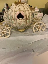 Lenox Disney Cinderella's Enchanted Coach Carriage Figurine New In Box picture