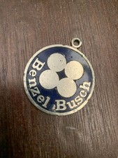 Mercedes Benz Benzel Busch Auto Group Metal Key Chain Vintage Rare 1970’s-1980’s picture