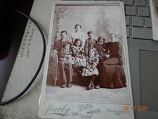 Vintage Cabinet Photo Charles Hamilton Family Minneapolis MN Jacoby Photographer picture