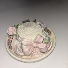 VTG Lenox SongOf Spring Musical Bonnet Plays Younger than Springtime 4