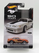 2014 Hot Wheels '92 Ford Mustang Copper Mustang 50 Years 4/8 picture