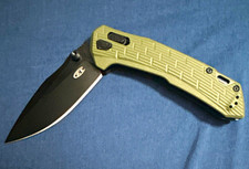 Zero Tolerance 0203 Duralock Pocketknife CPM-M4 Black Drop Point  | G10 Handle picture
