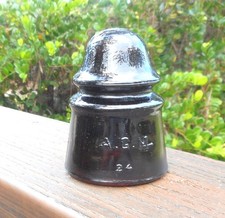 Nice Root Beer Amber CD 423 AGM Australian Glass Insulator (M) picture