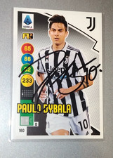 AUTOGRAPH PAULO DYBALA HAND SIGNED CARD PANINI JUVENTUS ARGENTINA 'JOYA' AS ROMA picture