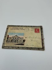 VTG 1916 San Antonio Texas Souvenier Postcard Booklet Folder Nic. Tengg picture
