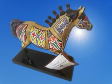 Trail Painted Ponies Retired Cheyenne Painted Rawhide 2007 Orig box tag, VIDEO picture