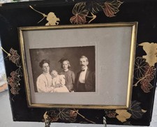Vintage Victorian Japanese LAQUER FRAME picture