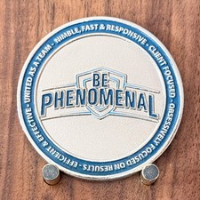 Allied Universal Security Services Be Phenomenal Challenge Coin  M#33 picture