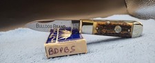 bulldog brand knife 2000,Stag,Lock Back,1 Of 3. picture