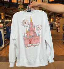 Walt Disney Word In My Disney Era Since 1971 Cinderella Castle Pullover NEW 2026 picture