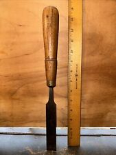 Antique Chisel By WM Greaves & Sons 1” Beveled. High Quality Tool picture
