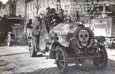 Post WWI German Freikorps Panzerauto in Munich 1919 RPPC Photo Postcard COPY picture