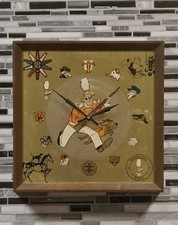 Rare Vintage 1970 University of Tenneessee RockyTop  wall clock  Vols picture