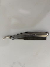 Vintage Gold Star Straight Razor Barber Brush Set picture