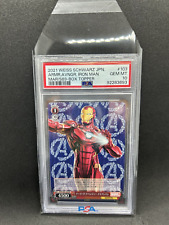 2021 Weiss Schwarz Japanese Iron Man Marvel #103 PR  MAR/S89 PSA 10 picture