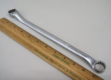 Vintage S-K Wayne USA, B-2224 Double Box End Wrench, 11/16 x 3/4, 12pt, SM207 picture