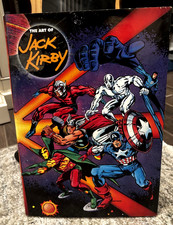 Art of Jack Kirby Hardcover Signed by Jack Kirby Rare picture