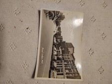 Grand Ledge MI downtown stores cars main street 1950s VTG B&W photo Postcards picture