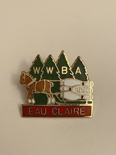 WWBA Eau Claire Wisconsin 1991 Bowling Lapel Pin P108 picture