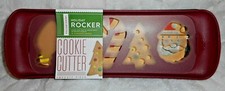 2012 WILLIAMS SONOMA CHRISTMAS HOLIDAY ROCKER COOKIE CUTTERS & STENCILS NEW picture