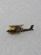 US Military Airplane AH-1G Cobra Attack Helicopter Lapel Hat Pin Army Enamel picture