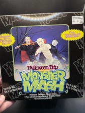 Vtg 1997 Gemmy Monster Mash Halloween Trio Animatronic Sings & Dance Works picture