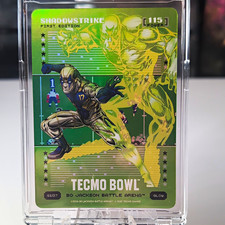 HTH 2026 Tecmo Bowl Bo Jackson Battle Arena Shadowstrike G107 Glow 1st Edition picture