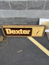 Vintage Dexter Shoes Advertising Store Clock picture