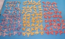 Vintage 1950s Plastic Gumball Charms Lot of 150 - Western Cowboys & Boots picture