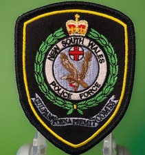 New South Wales NSW Police Force Australia Iron On Patch PD Sheriff LEO Dept picture