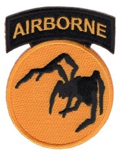 135th Airborne Division Patch Ghost WWII picture