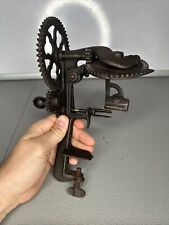 Antique Cast Iron  Apple Peeler Turntable 98 Patent 1898 Goodell Co picture
