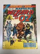 MGM's Marvelous WIZARD OF OZ, Oversized Comic, 1975, Marvel and DC picture