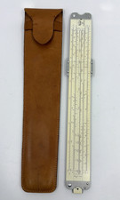 Vintage Pickett Model 800-T Log Log Synchro-Scale Slide Rule w/ Leather Case picture