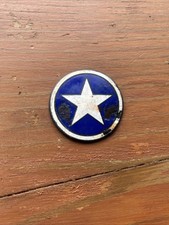 1924 Durant Star Motors Car Radiator Emblem Original  picture