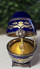 Faberge Egg Vintage Limoges France Hand Painted No. 116 Limited Series picture